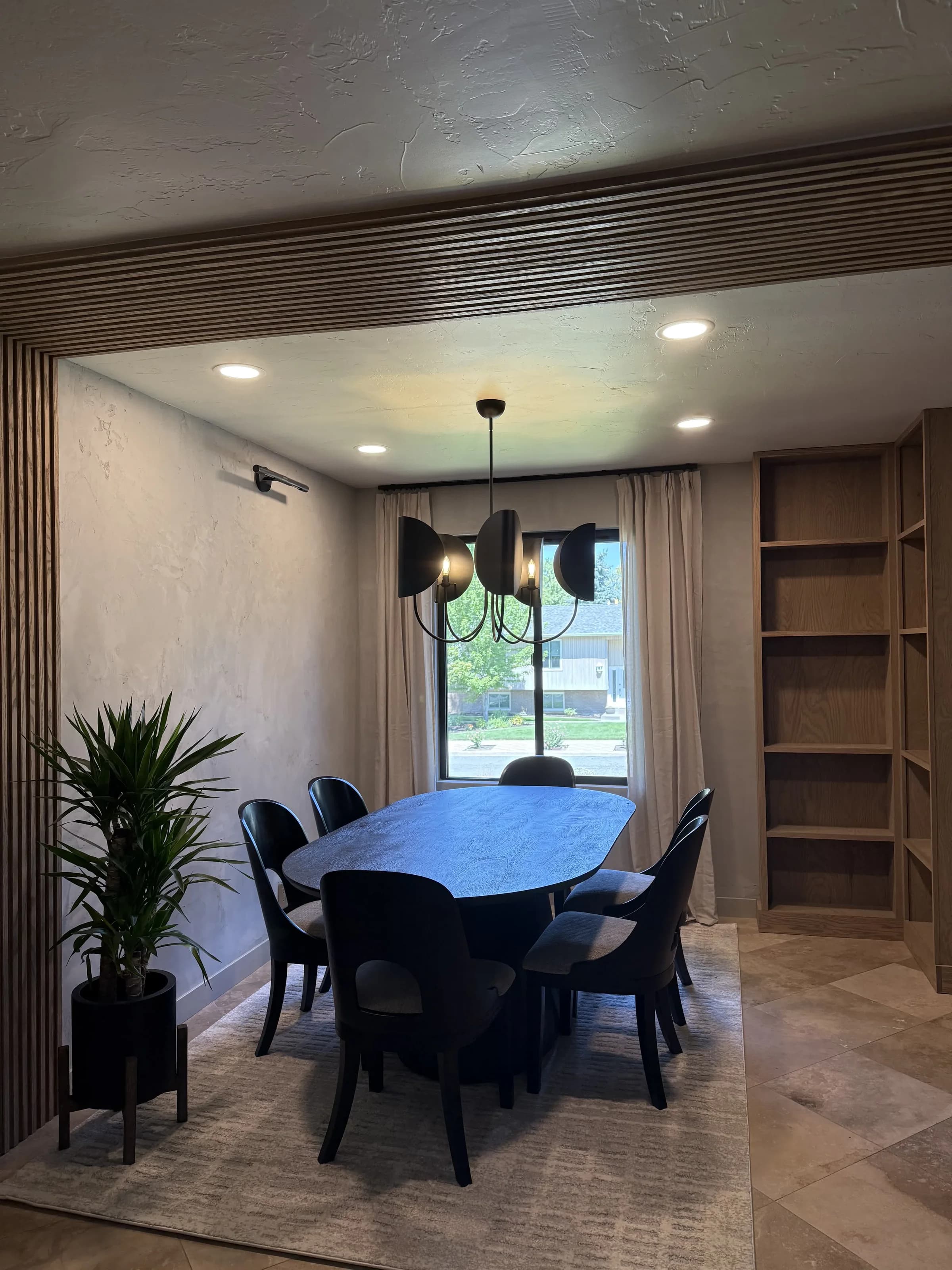 Dining room remodel detail by BK Toolbox